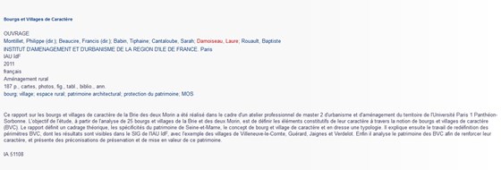 Etudes: Atelier professionnel-2011