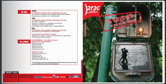 Expériences professionnelles : Coopérative de rue et de cirque